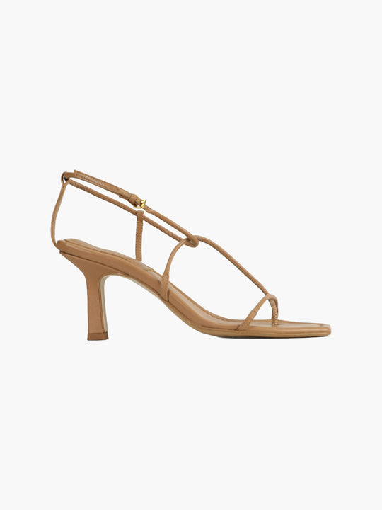 The Strappy Sandal | Almond