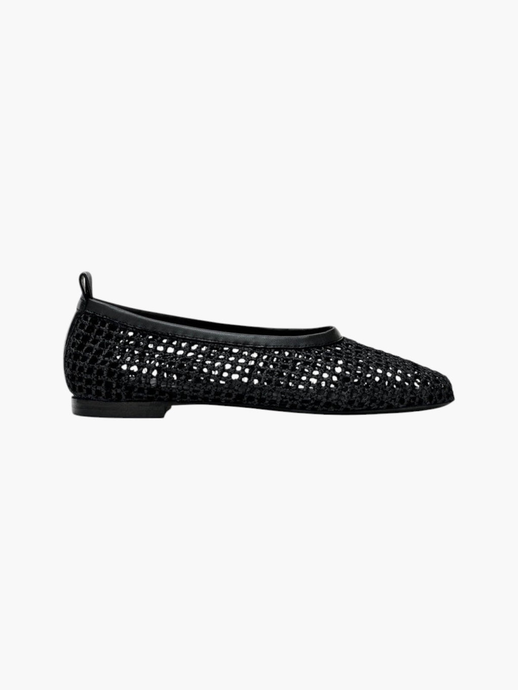 The Foundation Flat | Black Woven