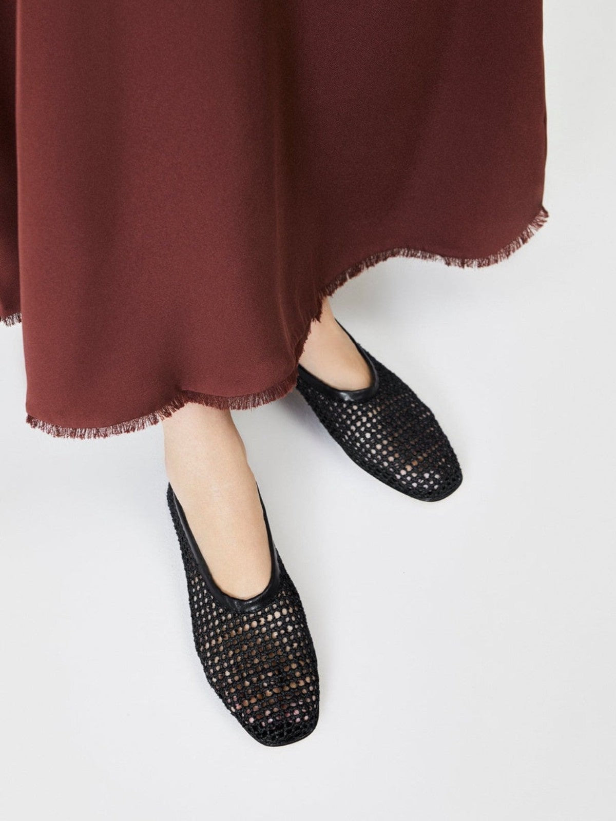 The Foundation Flat | Black Woven