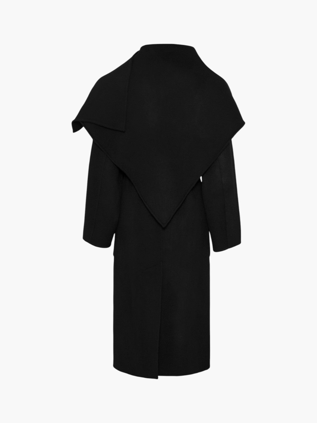 Cape Coat | Black Cape Coat | Black