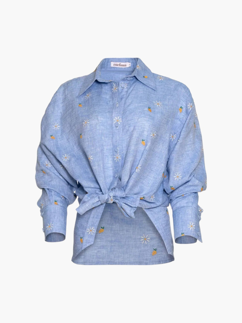 Button Down Shirt | Mango Camomile Blue