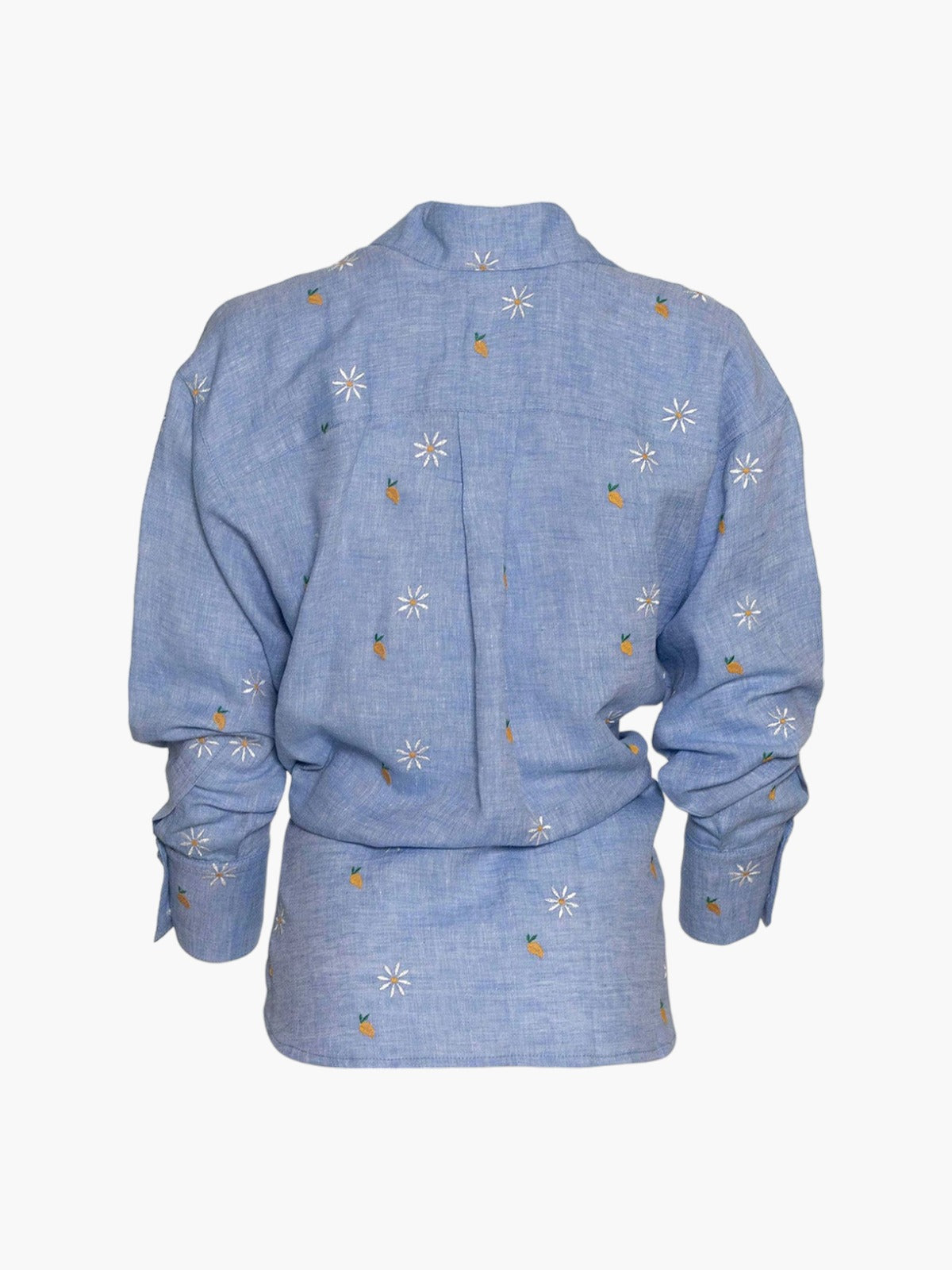 Button Down Shirt | Mango Camomile Blue Button Down Shirt | Mango Camomile Blue