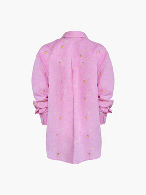 Button Down Shirt | Mango Camomile Pink Button Down Shirt | Mango Camomile Pink