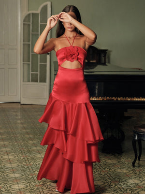 La Rosa Gown | Red La Rosa Gown | Red