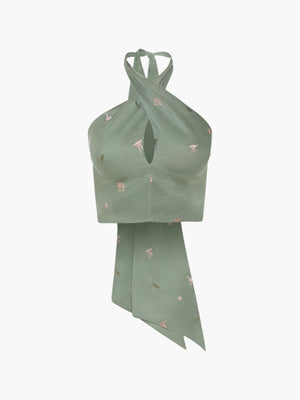 Lilies Top | Laurel Green Lilies Top | Laurel Green