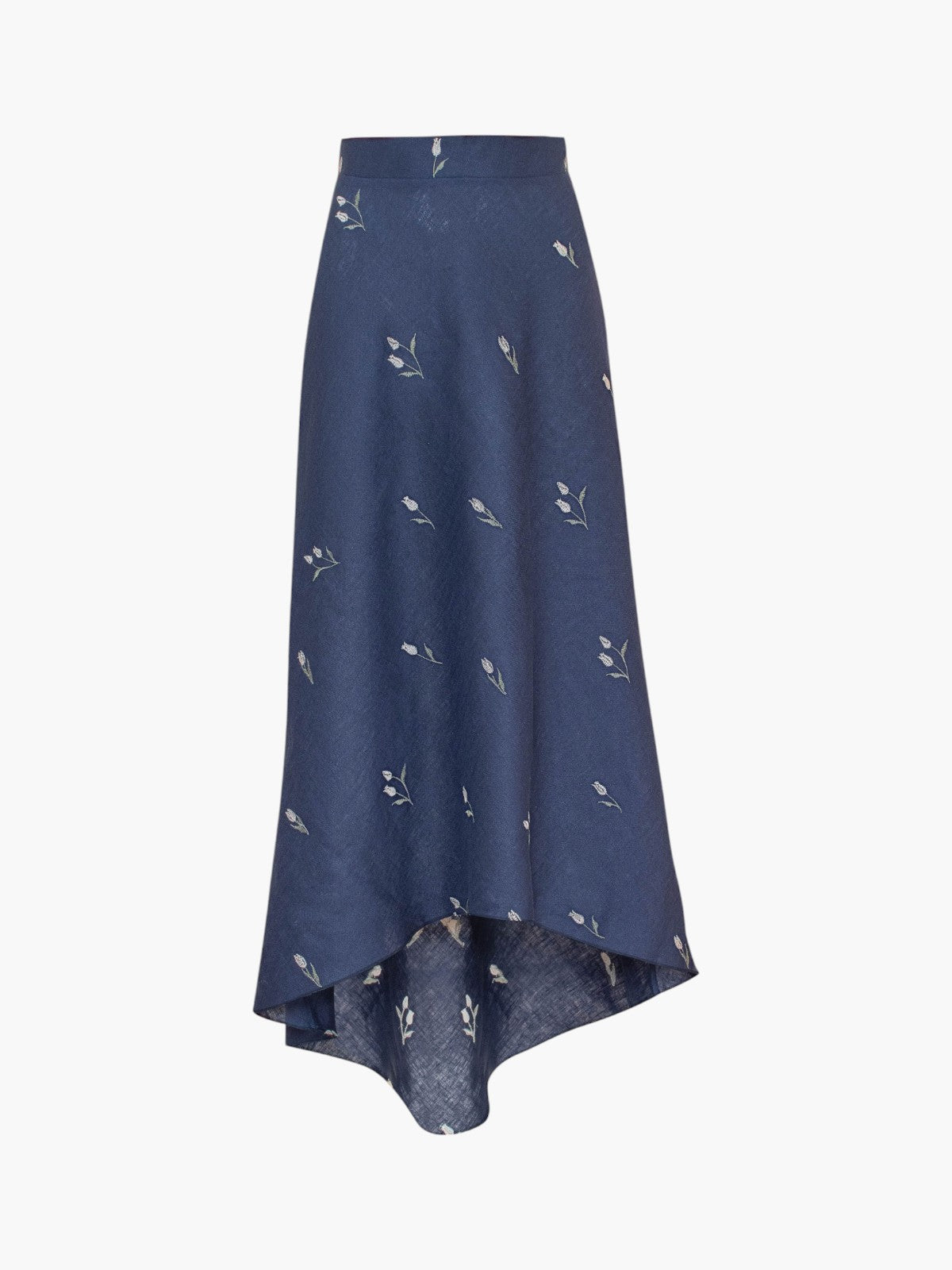 Lovely Tulip High-Low Skirt | Navy Lovely Tulip High-Low Skirt | Navy