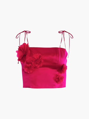 Marigold Top | Hibiscus Pink Marigold Top | Hibiscus Pink