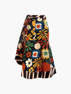 Palma de Coco Skirt | Navy Palma de Coco Skirt | Navy