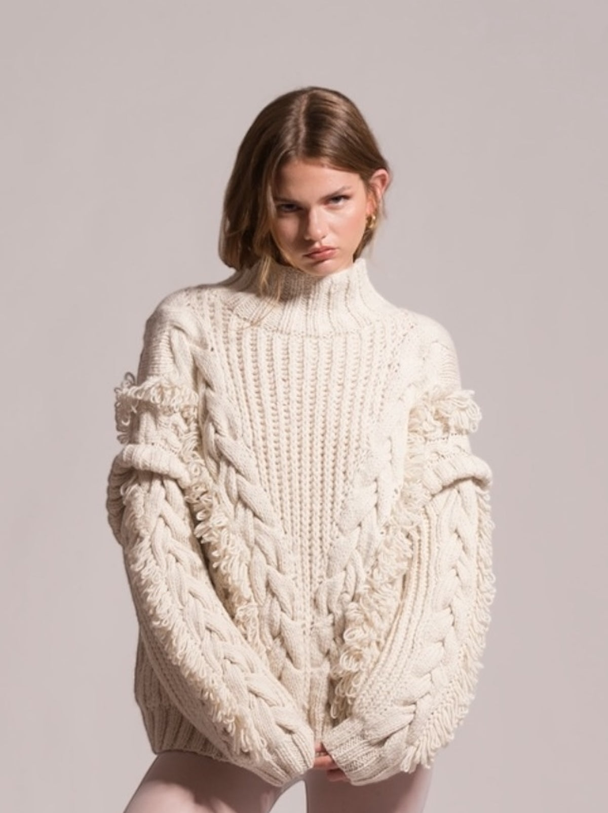 Anastasia Sweater | White Anastasia Sweater | White