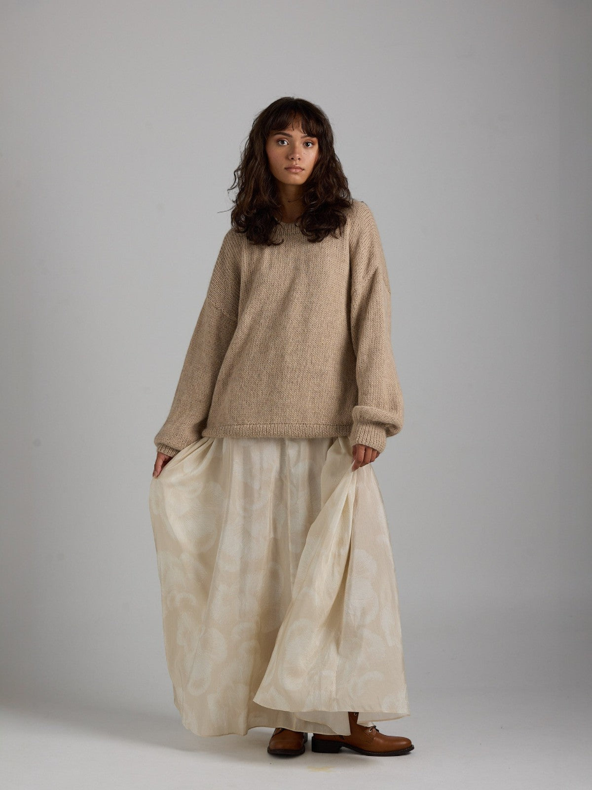 Andy Sweater | Beige Andy Sweater | Beige