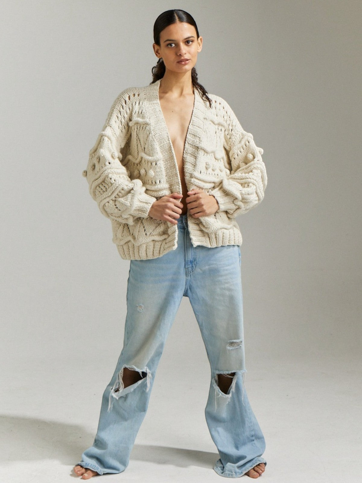 Bridgitte Cardigan | Off White Bridgitte Cardigan | Off White