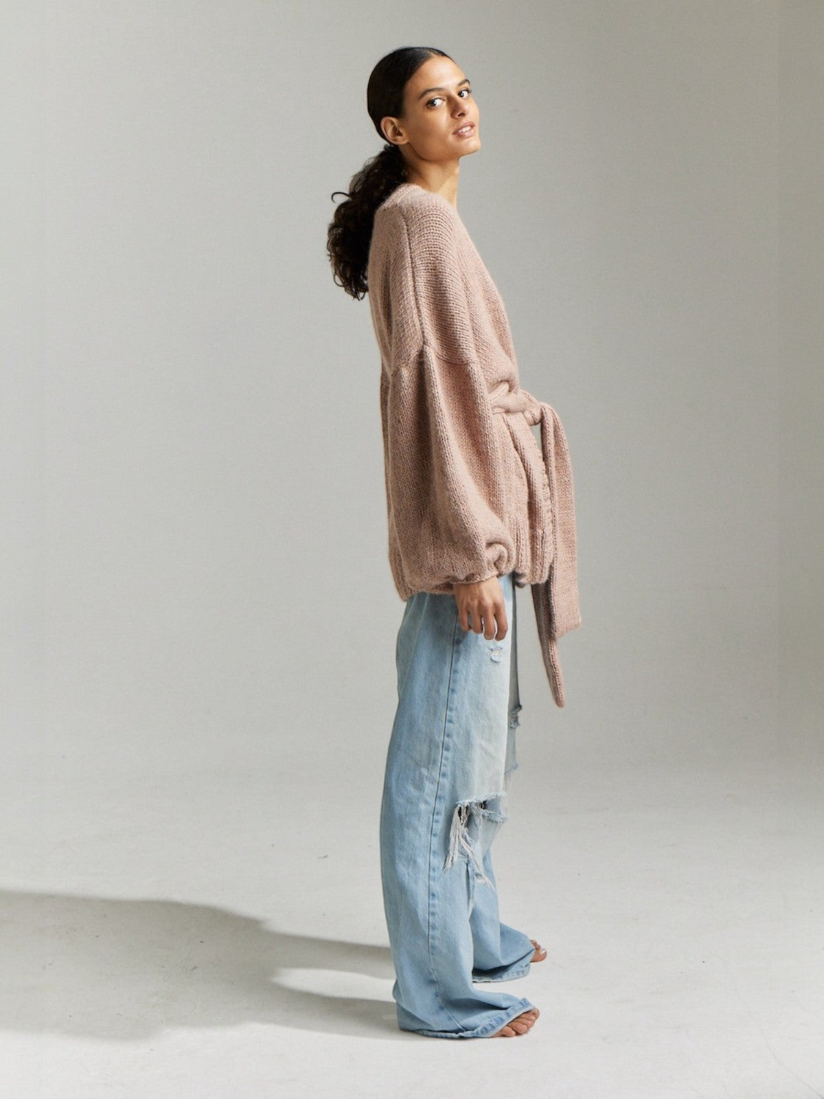 Demoiselle Cardigan | Nude Demoiselle Cardigan | Nude