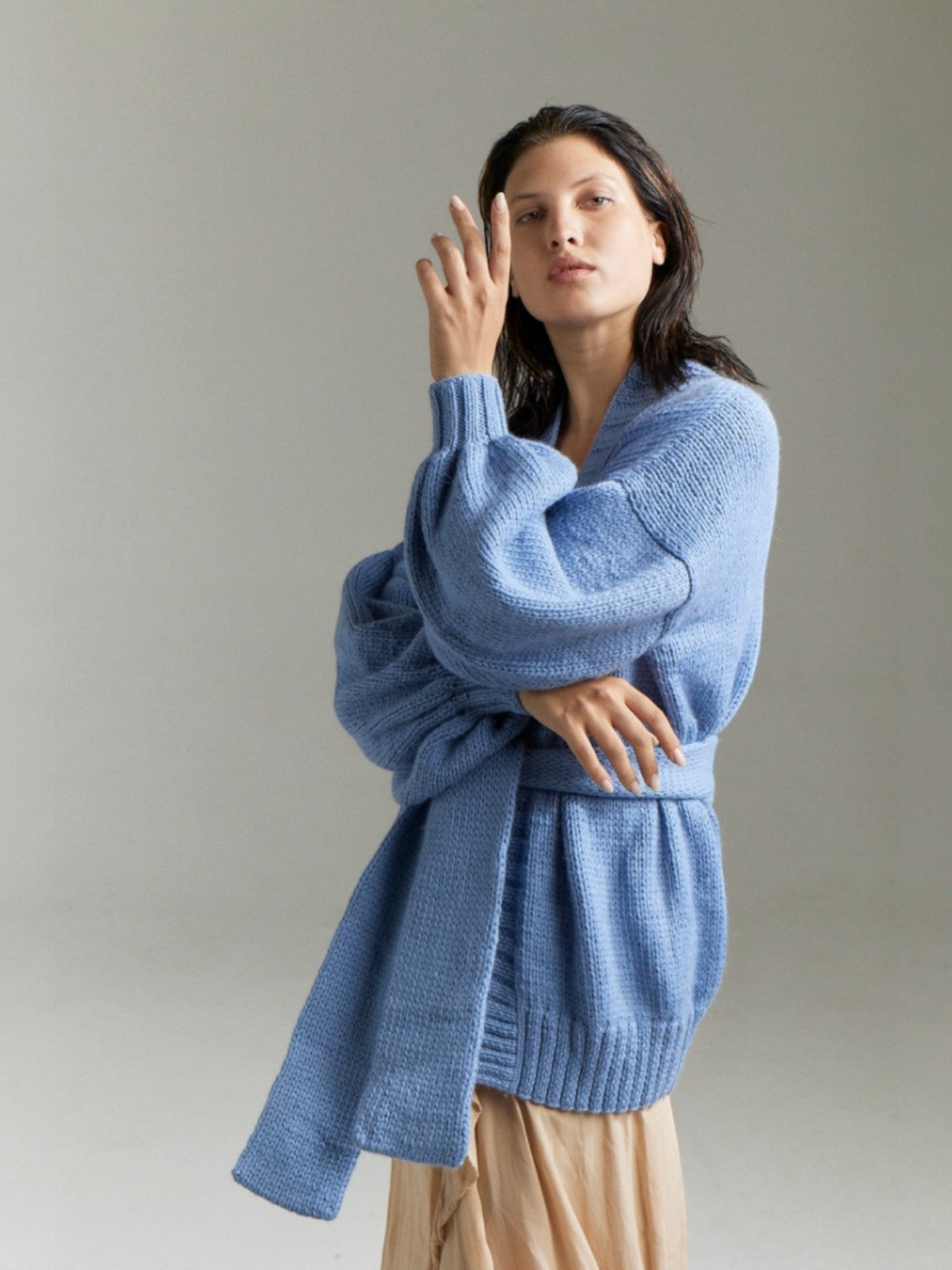 Demoiselle Cardigan | Sky Blue