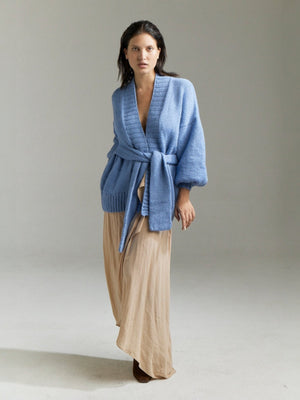 Demoiselle Cardigan | Sky Blue Demoiselle Cardigan | Sky Blue