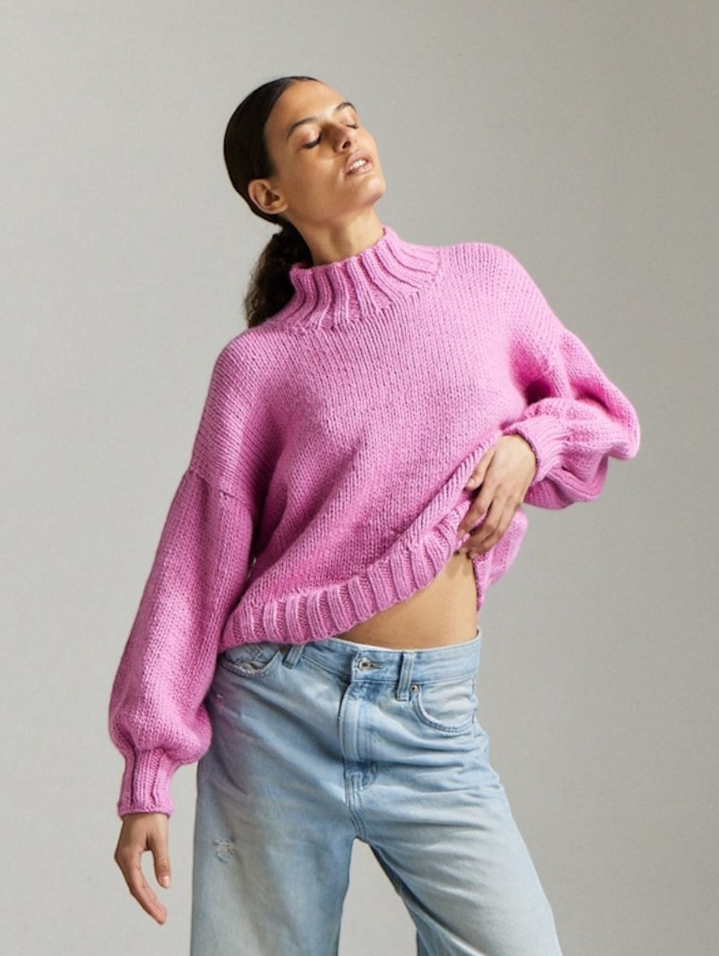 Evie Midi Sweater | Candy