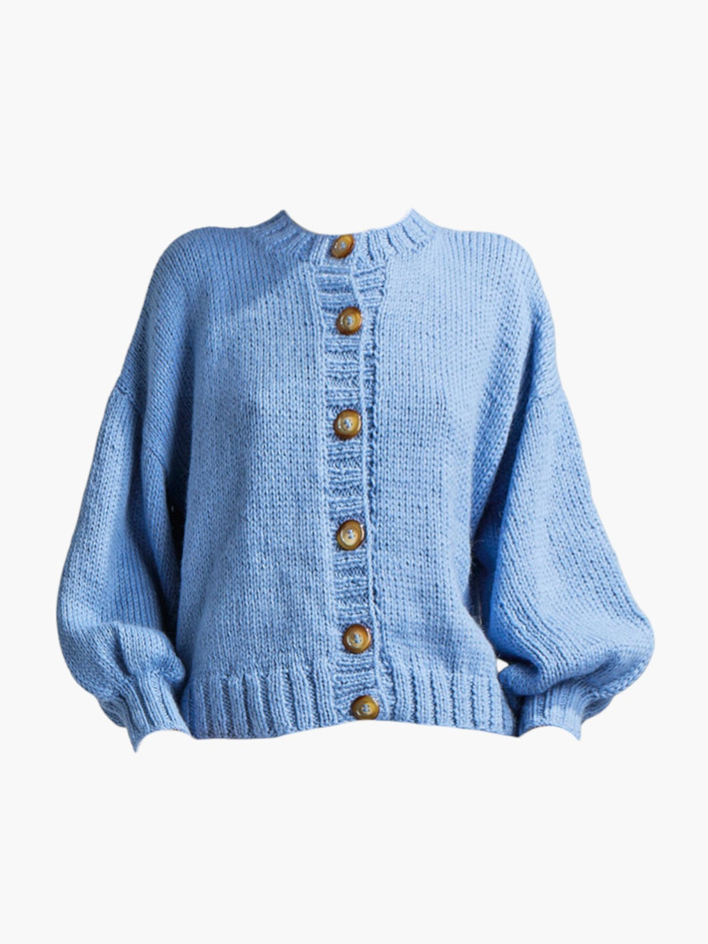 Frenchie Cardigan | Sky Blue