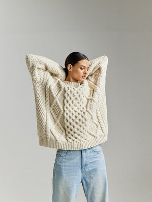 Honey Sweater | Off White Honey Sweater | Off White