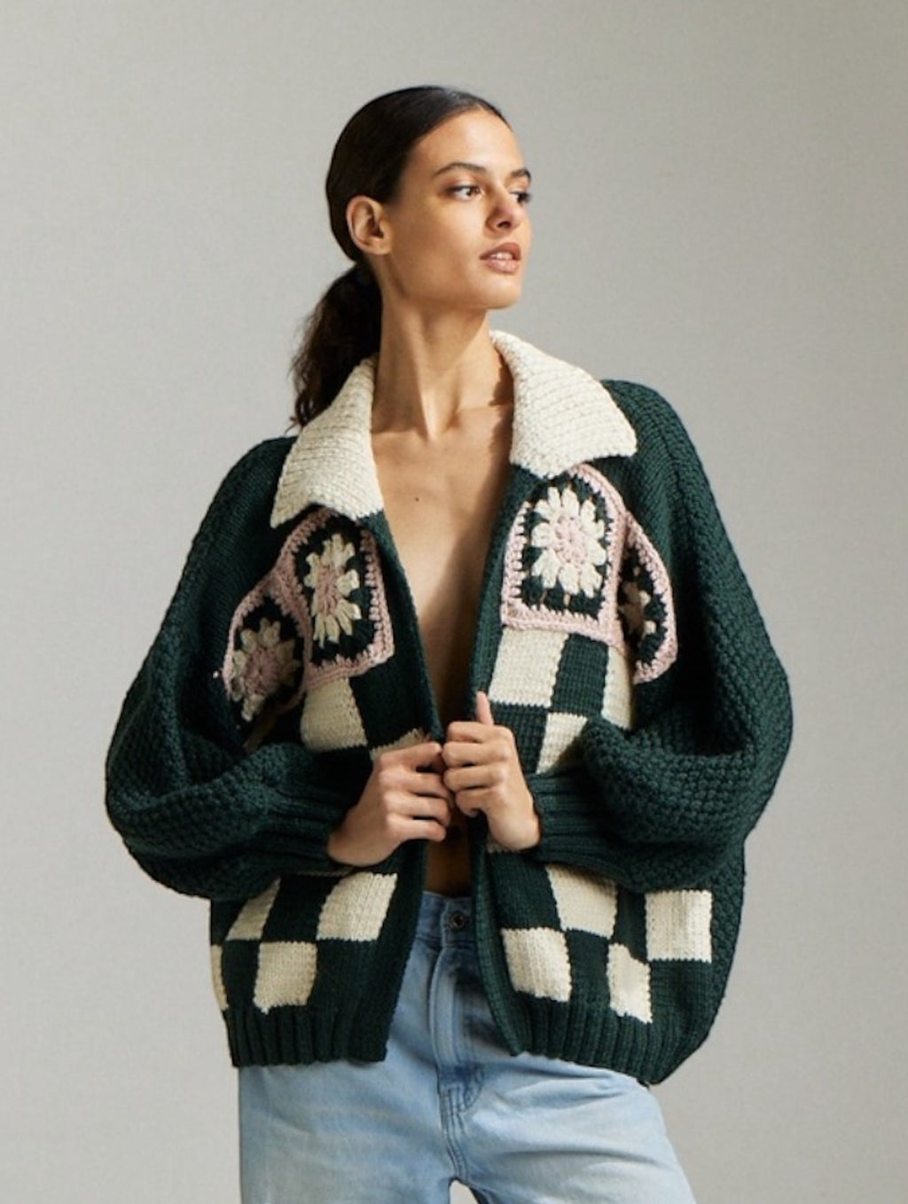 Jane Cardigan | Forest Green