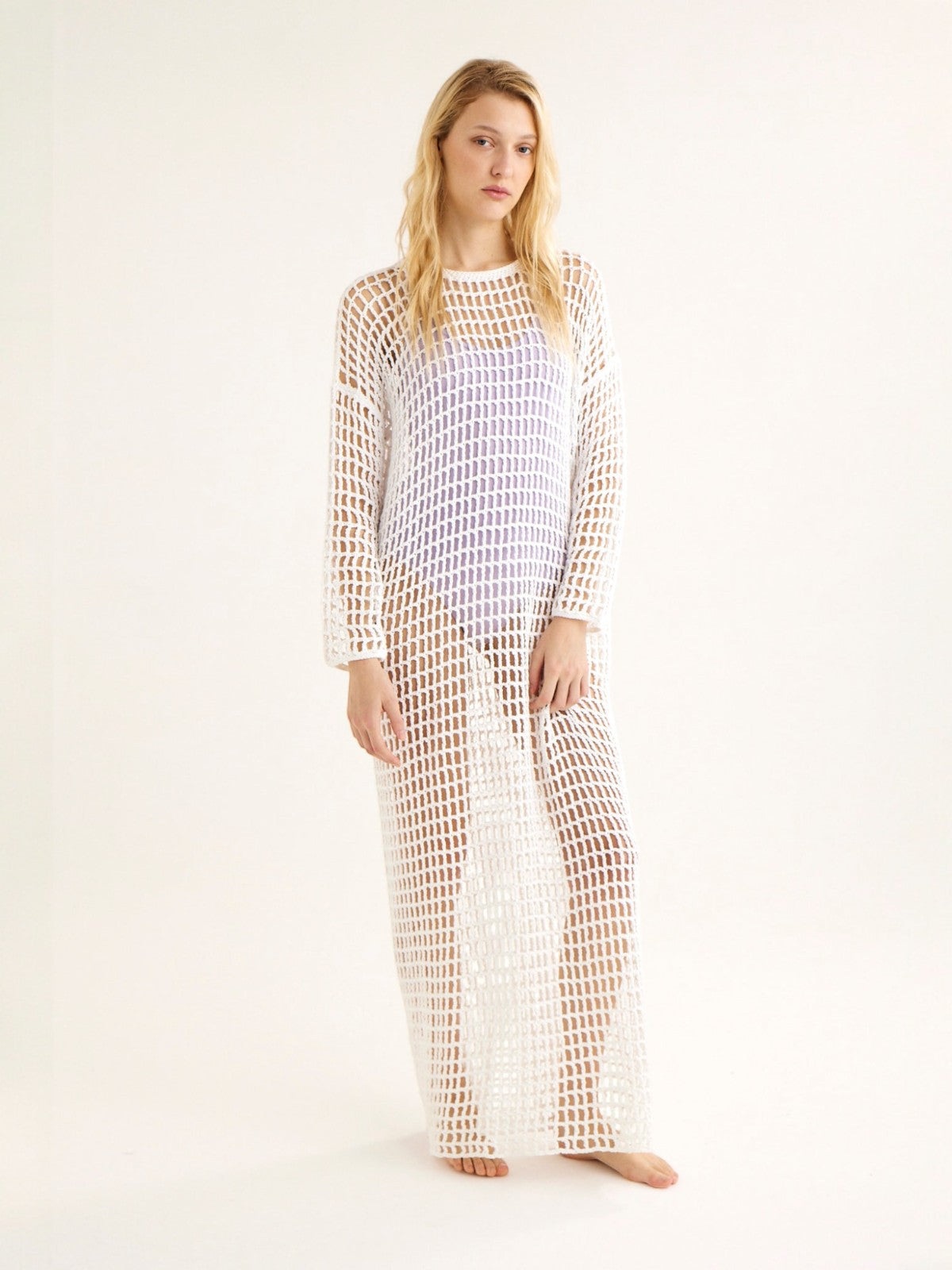 Luna Maxi Dress | White Luna Maxi Dress | White