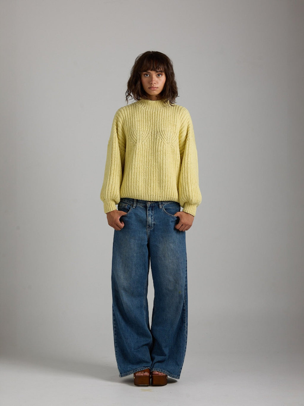Shell Sweater | Wax Yellow