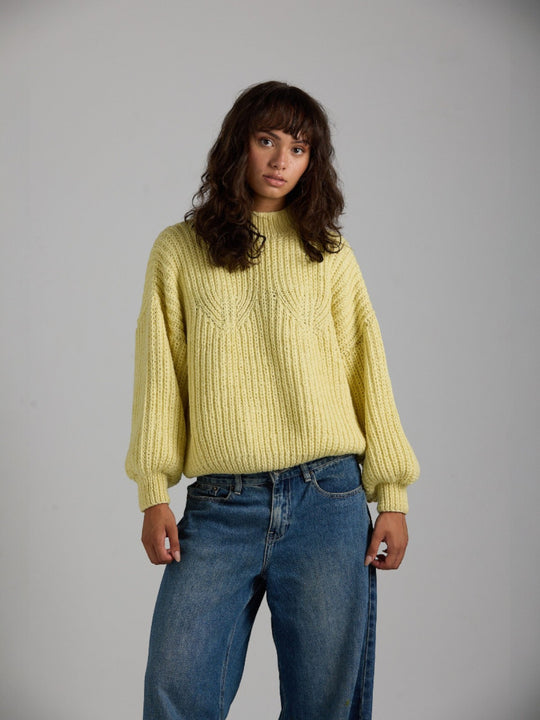 Shell Sweater | Wax Yellow