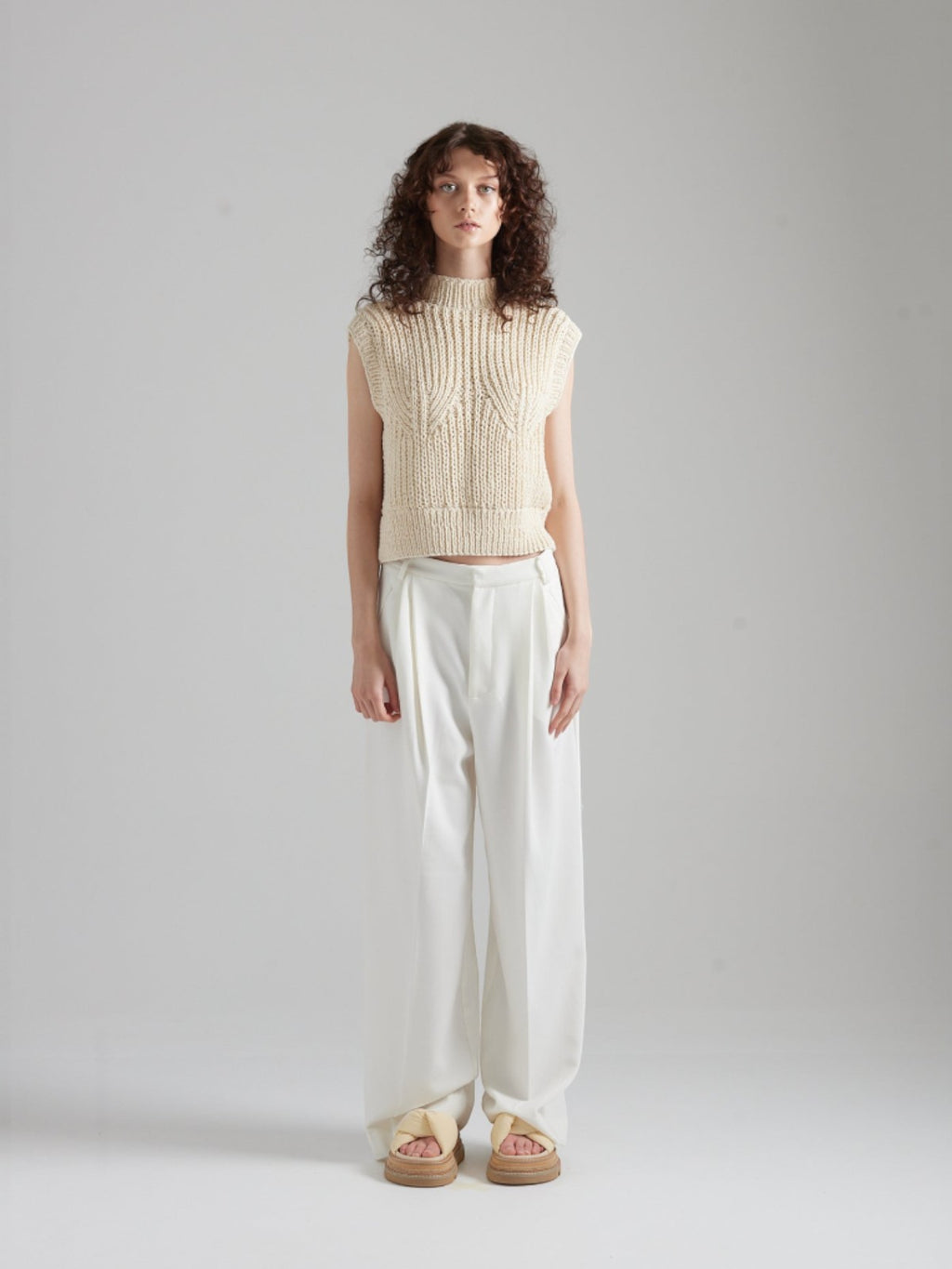 Shell Top | Beige