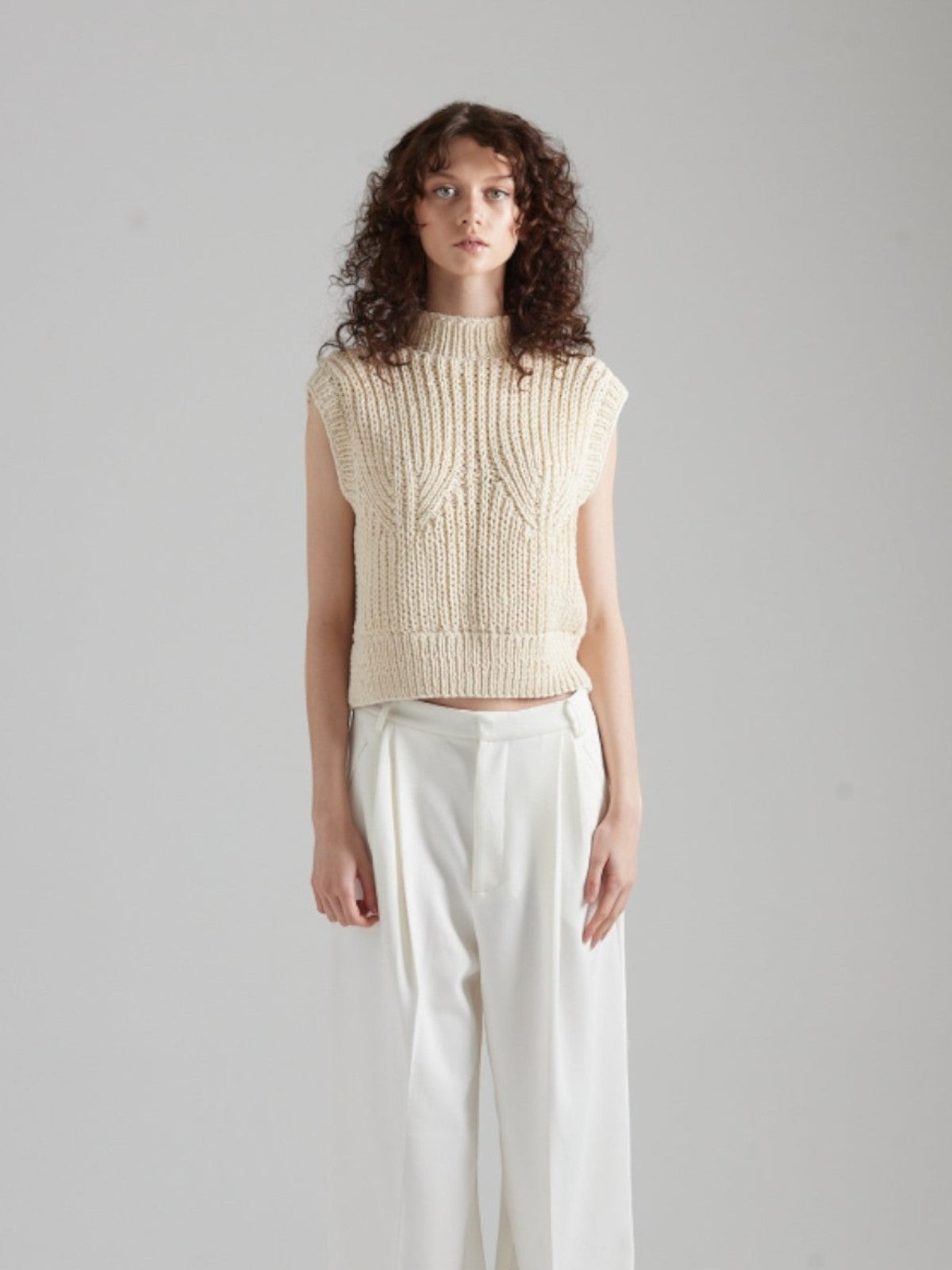 Shell Top | Beige Shell Top | Beige