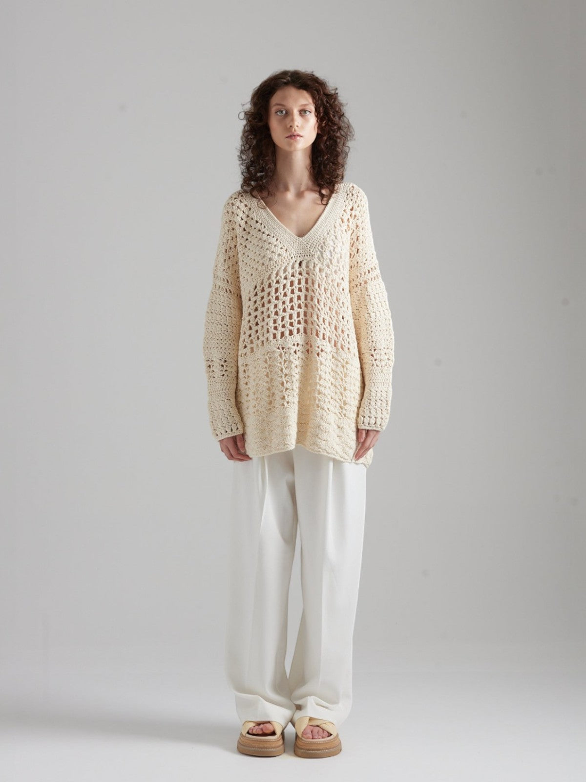 Ulla Sweater | Ecru Ulla Sweater | Ecru