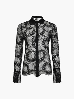 Arena Lace Blouse | Black Arena Lace Blouse | Black