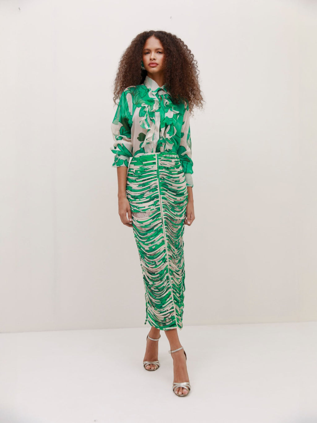 Danielle Floral Maxi Skirt
