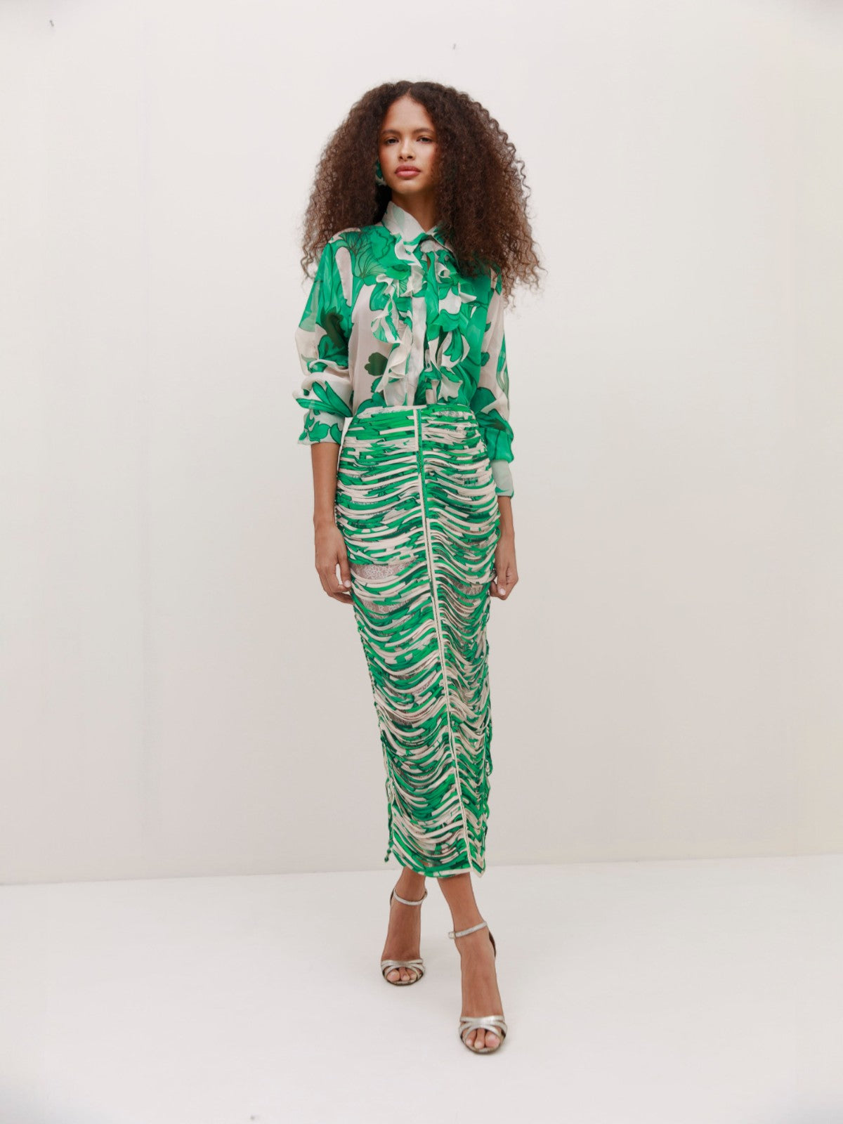 Danielle Floral Maxi Skirt