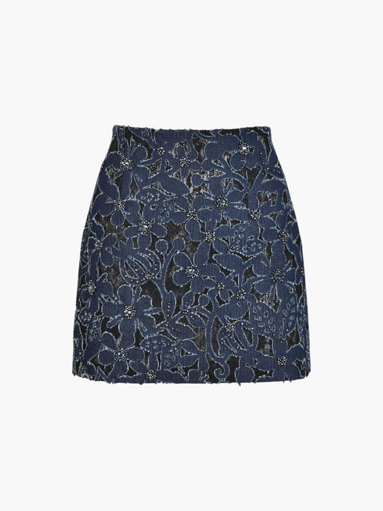 Luces Denim Skirt