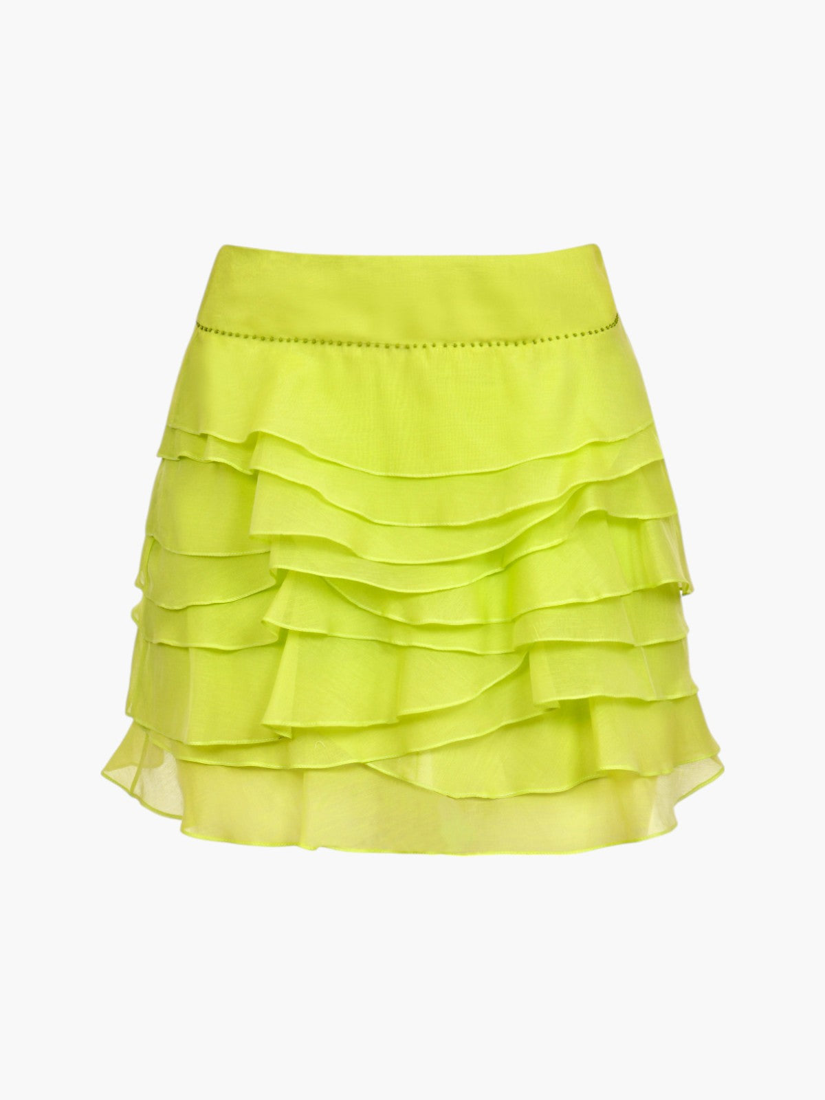 Olas Cotton Skirt | Green Olas Cotton Skirt | Green