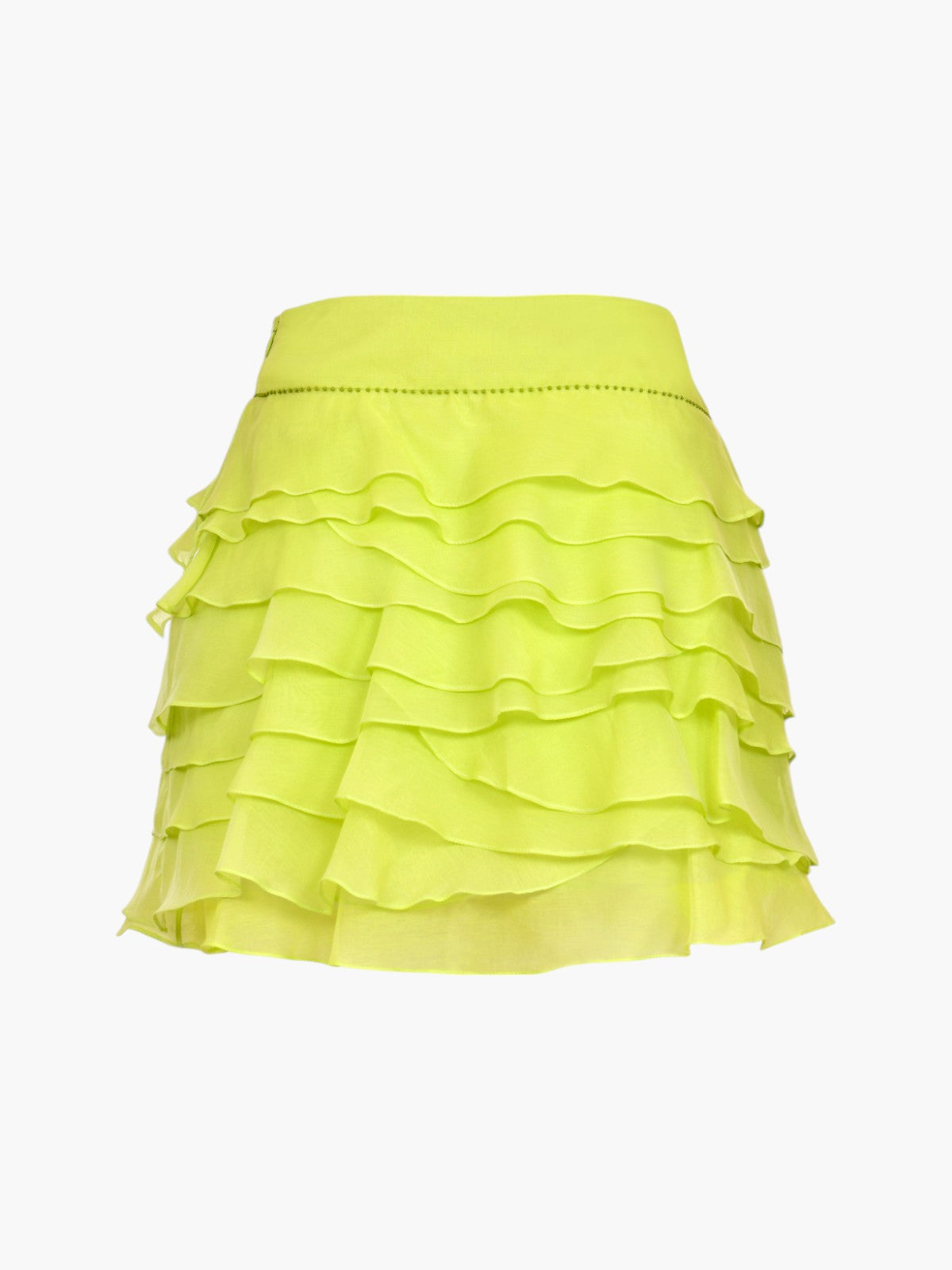 Olas Cotton Skirt | Green Olas Cotton Skirt | Green