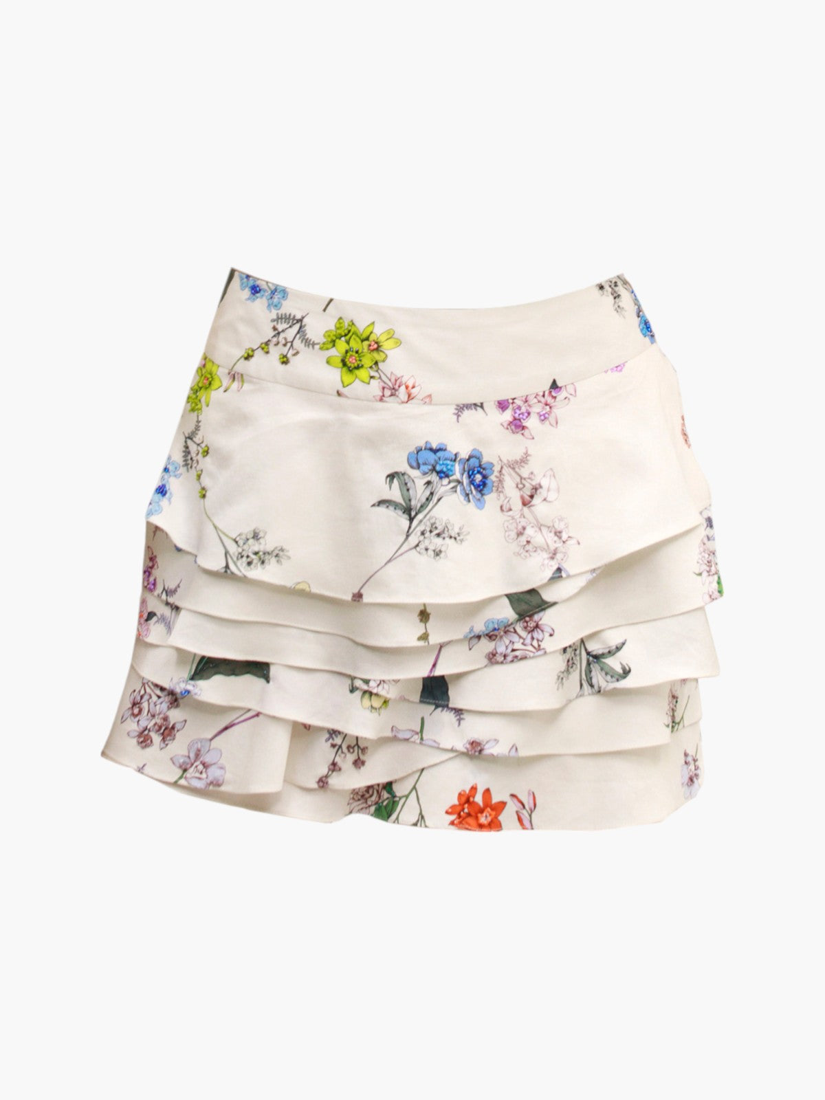 Olas Cotton Skirt | Print Olas Cotton Skirt | Print