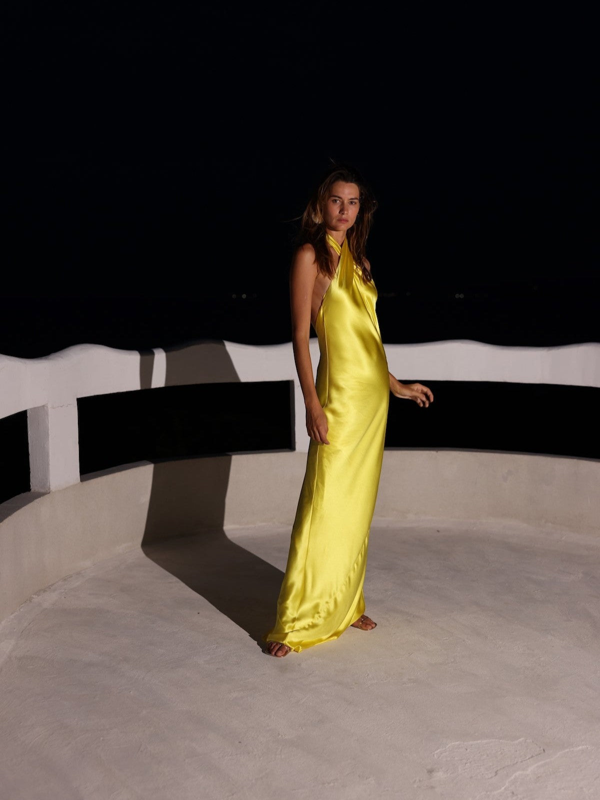 Olivia Halter Silk Dress Olivia Halter Silk Dress