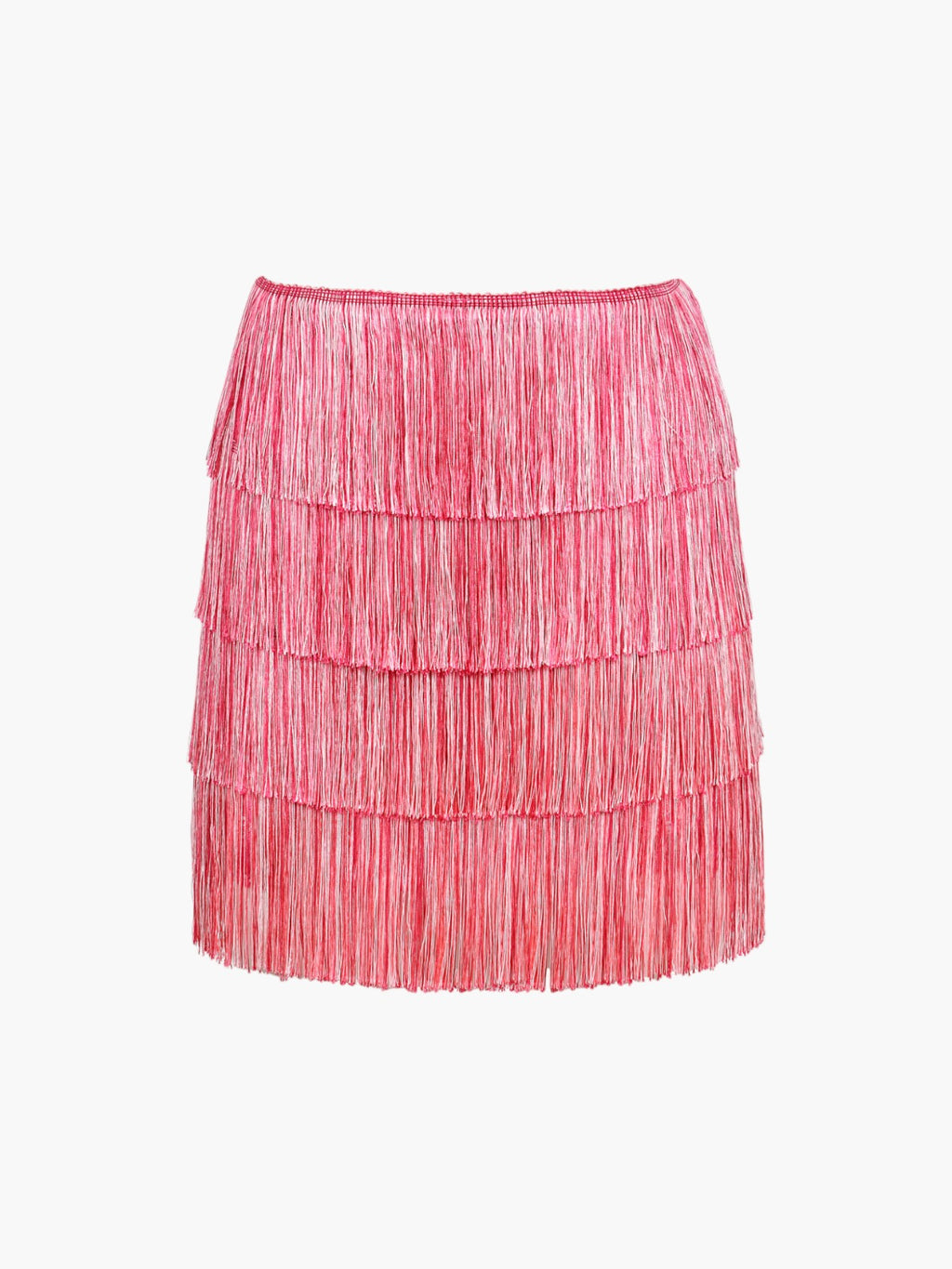 Sunrise Fringe Mini Skirt