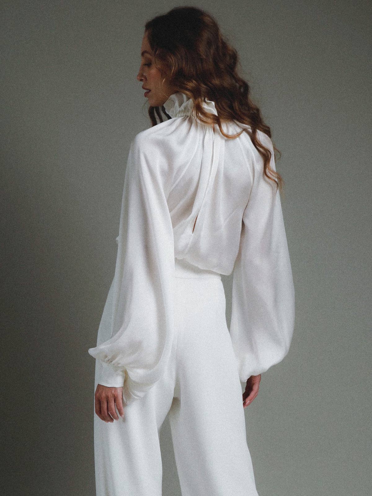 Tortuga Silk Top | White Tortuga Silk Top | White