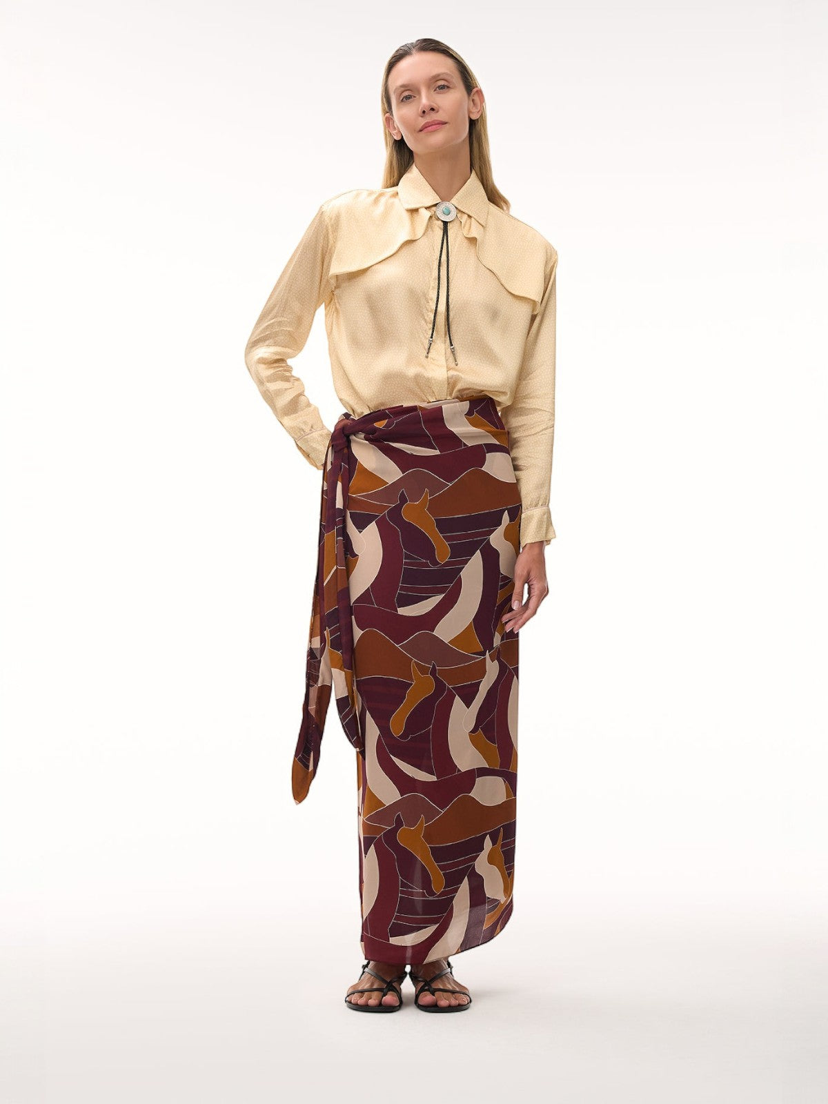 Andalucía Satin Silk Shirt | Butter Reptile Andalucía Satin Silk Shirt | Butter Reptile