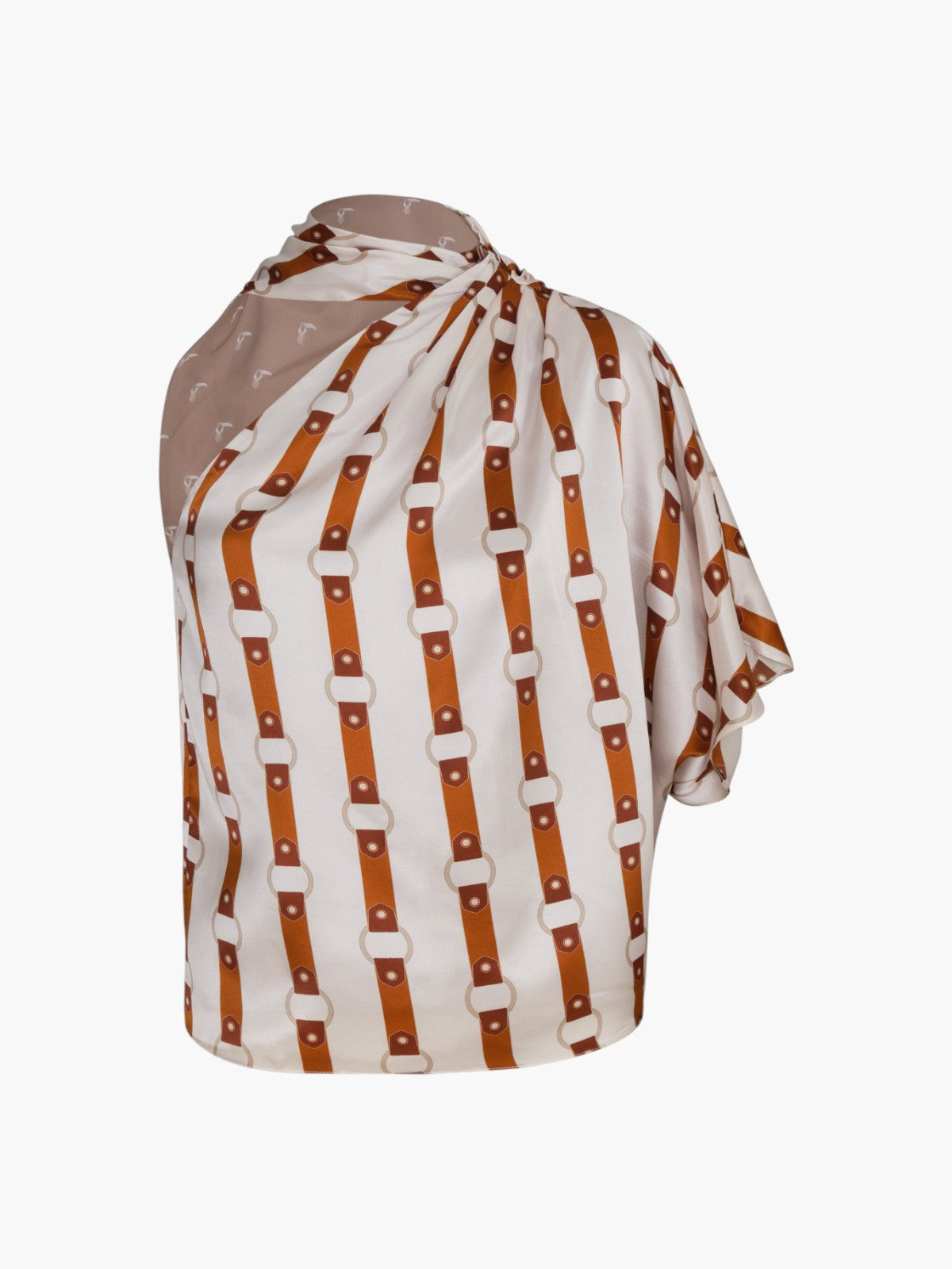 Chiminango Satin Silk Blouse | Horse Reins Chiminango Satin Silk Blouse | Horse Reins