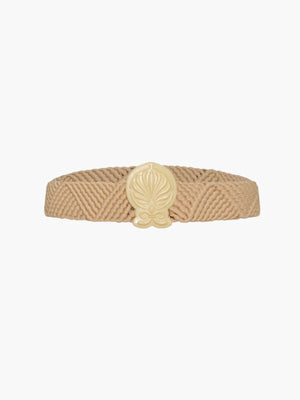 Costa Dorada Braided Belt | Nude Costa Dorada Braided Belt | Nude