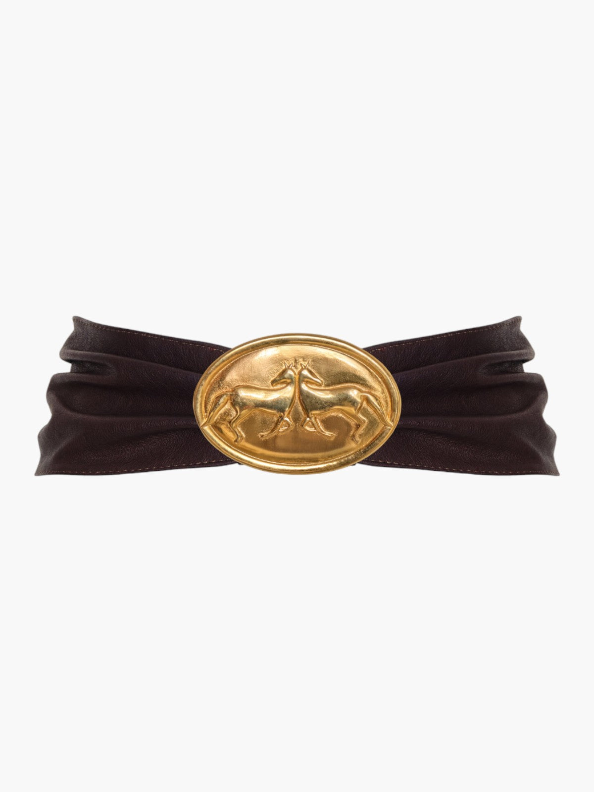 Galope Leather Belt | Brown Galope Leather Belt | Brown