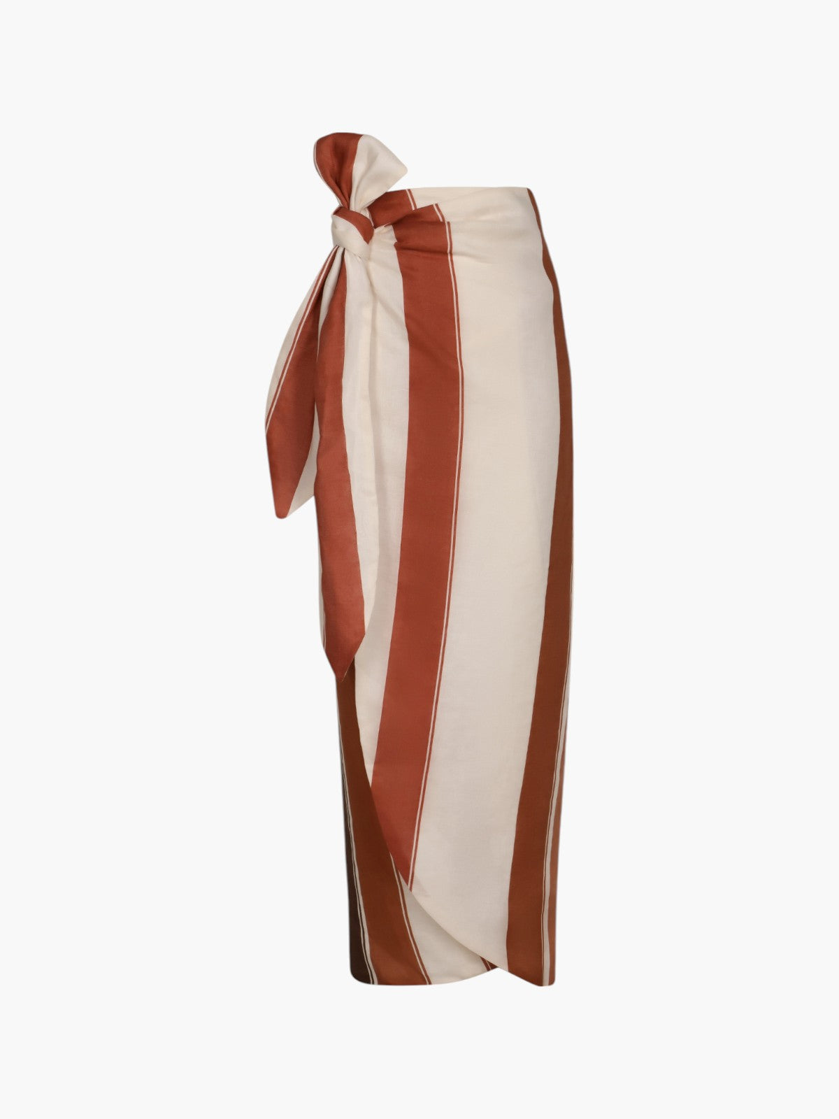 Mapara Linen Skirt | Terra Stripes