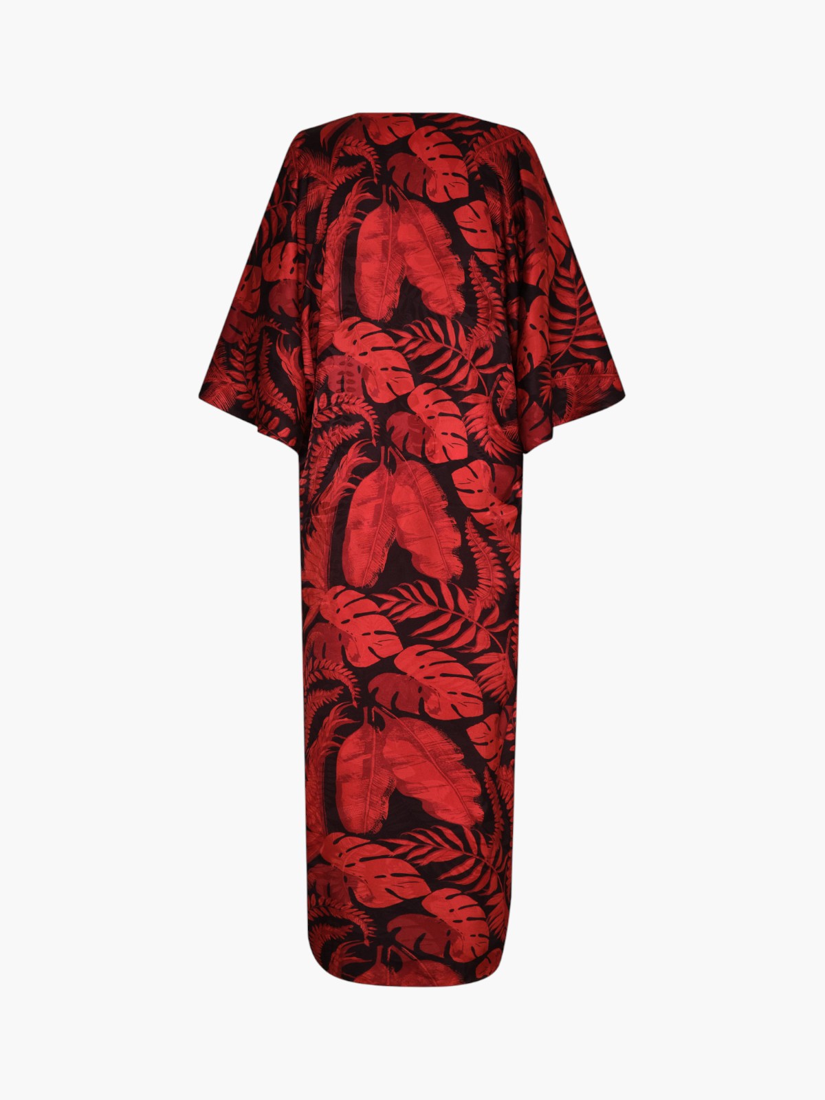 Mercedes Silk Jacquard Tunic | Cherry Rainforest Mercedes Silk Jacquard Tunic | Cherry Rainforest