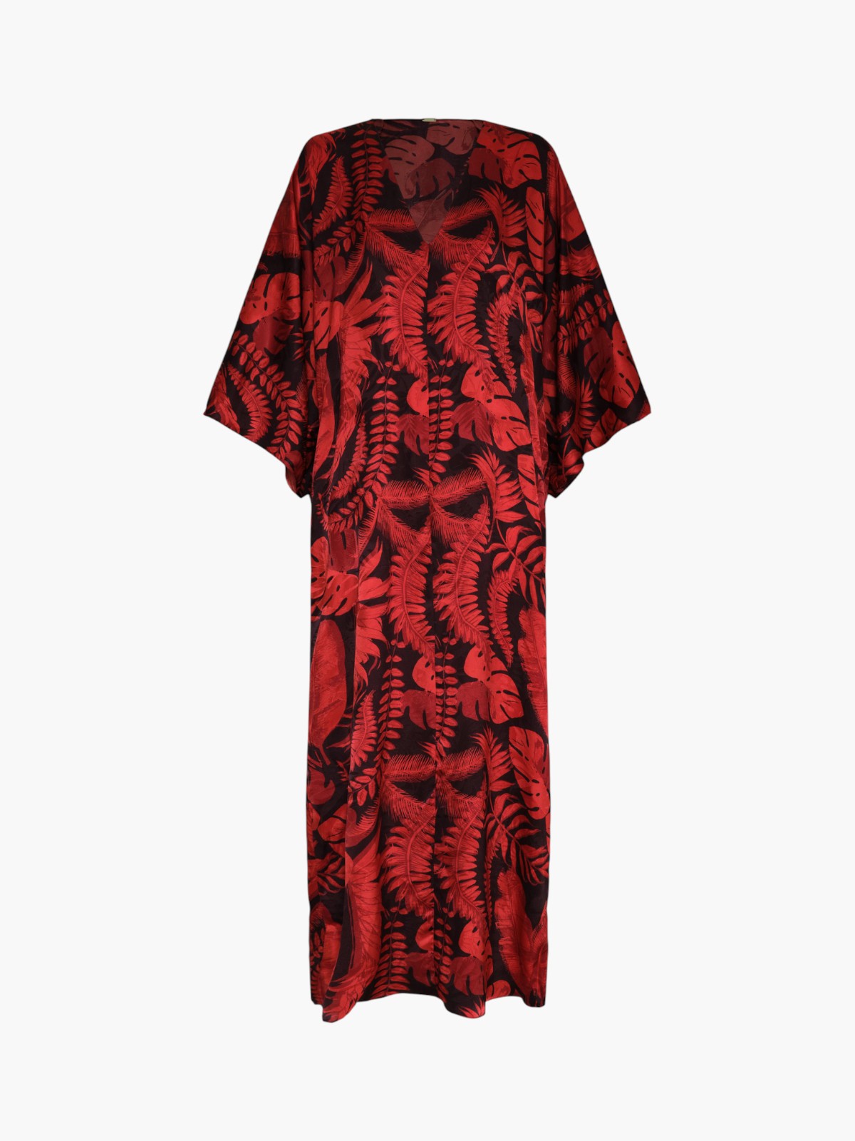 Mercedes Silk Jacquard Tunic | Cherry Rainforest Mercedes Silk Jacquard Tunic | Cherry Rainforest