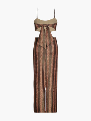 Pestana Maxi Dress | Gold Pestana Maxi Dress | Gold