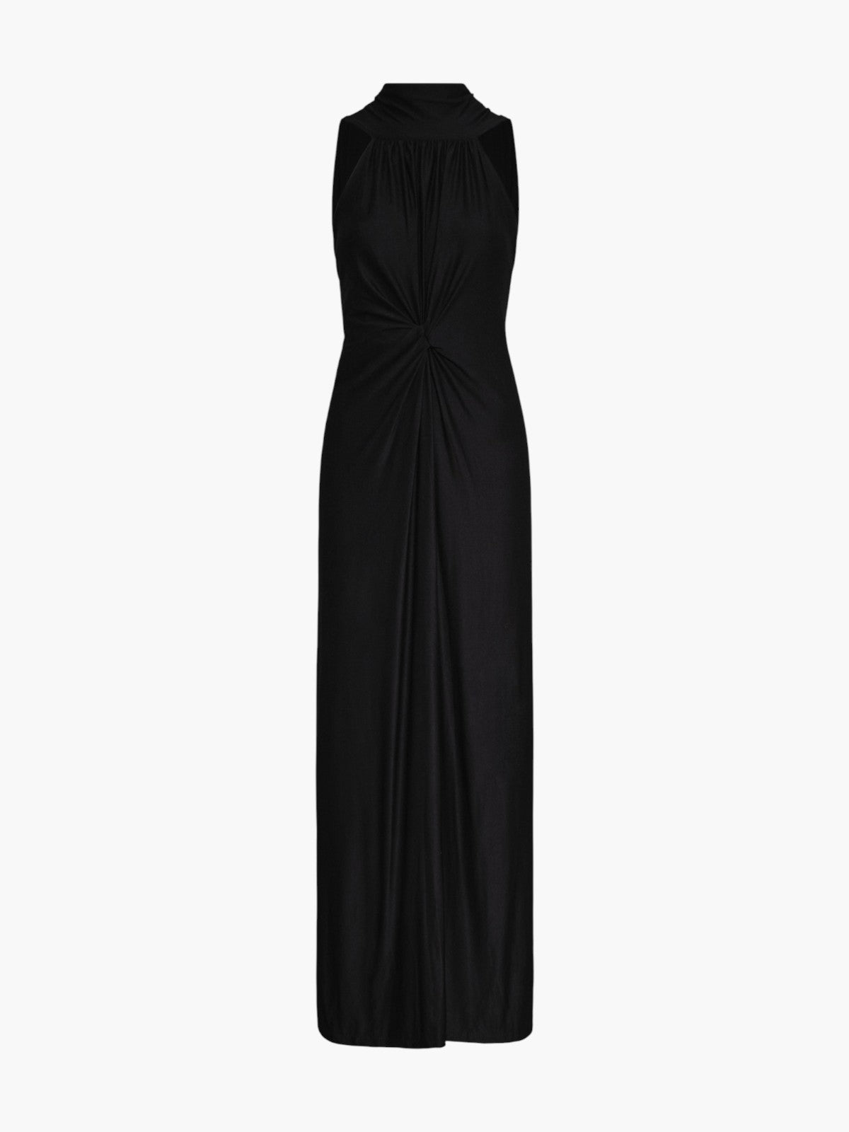 Rosales Jersey Midi Dress | Black Rosales Jersey Midi Dress | Black