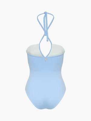 Saint Tropez One Piece | Sky Blue/Ivory Saint Tropez One Piece | Sky Blue/Ivory