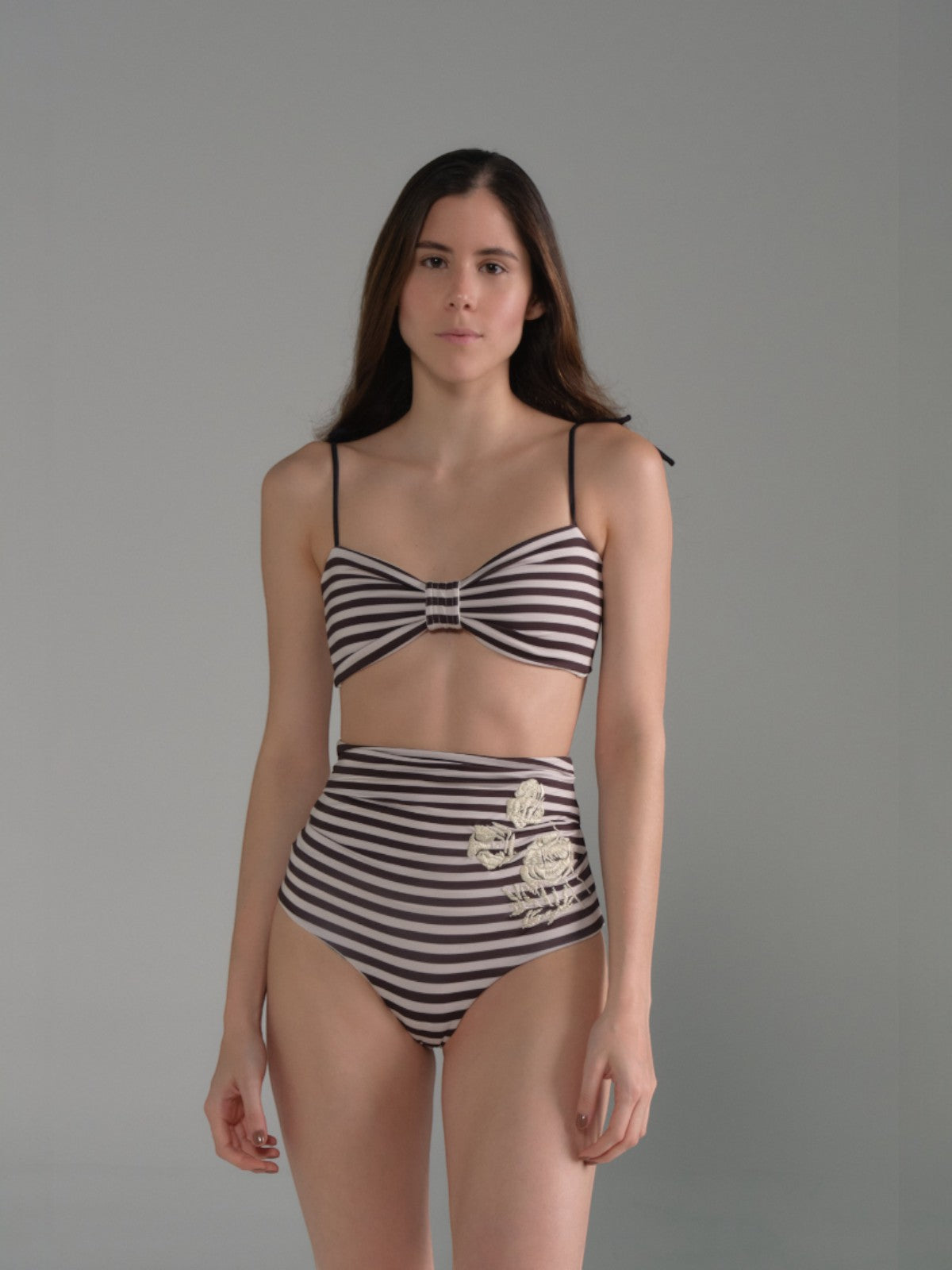 San Miguel Top | Black & White Stripes San Miguel Top | Black & White Stripes