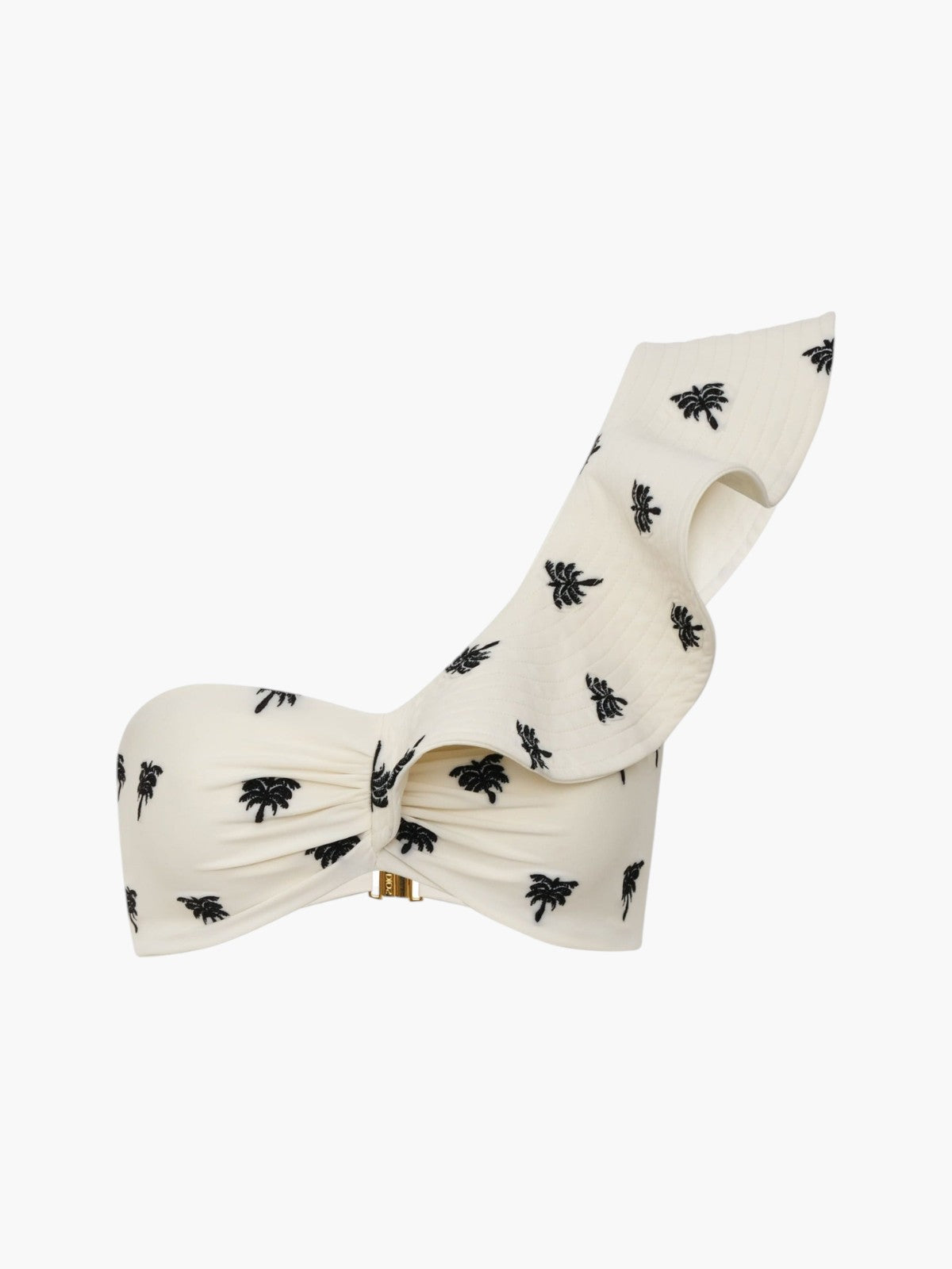 Barranquero Embroidered Top | Ivory/Black Polka Palms Barranquero Embroidered Top | Ivory/Black Polka Palms